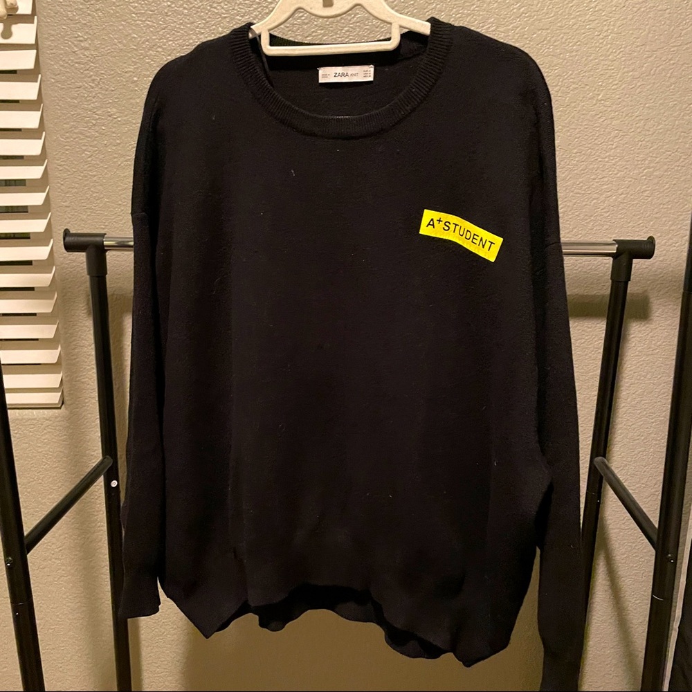 Zara graphic sweater